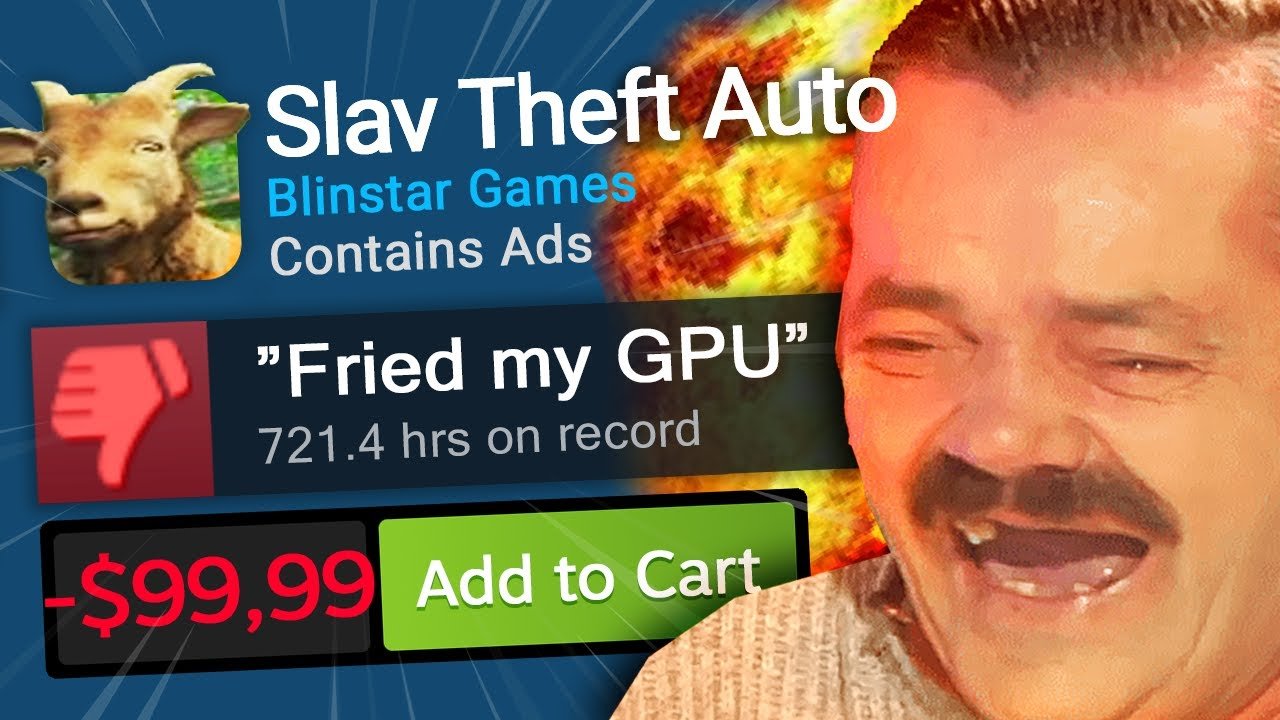  Wasting $100 on BAD STEAM GAMES 